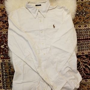 Ralph Lauren White Shirt Size 8